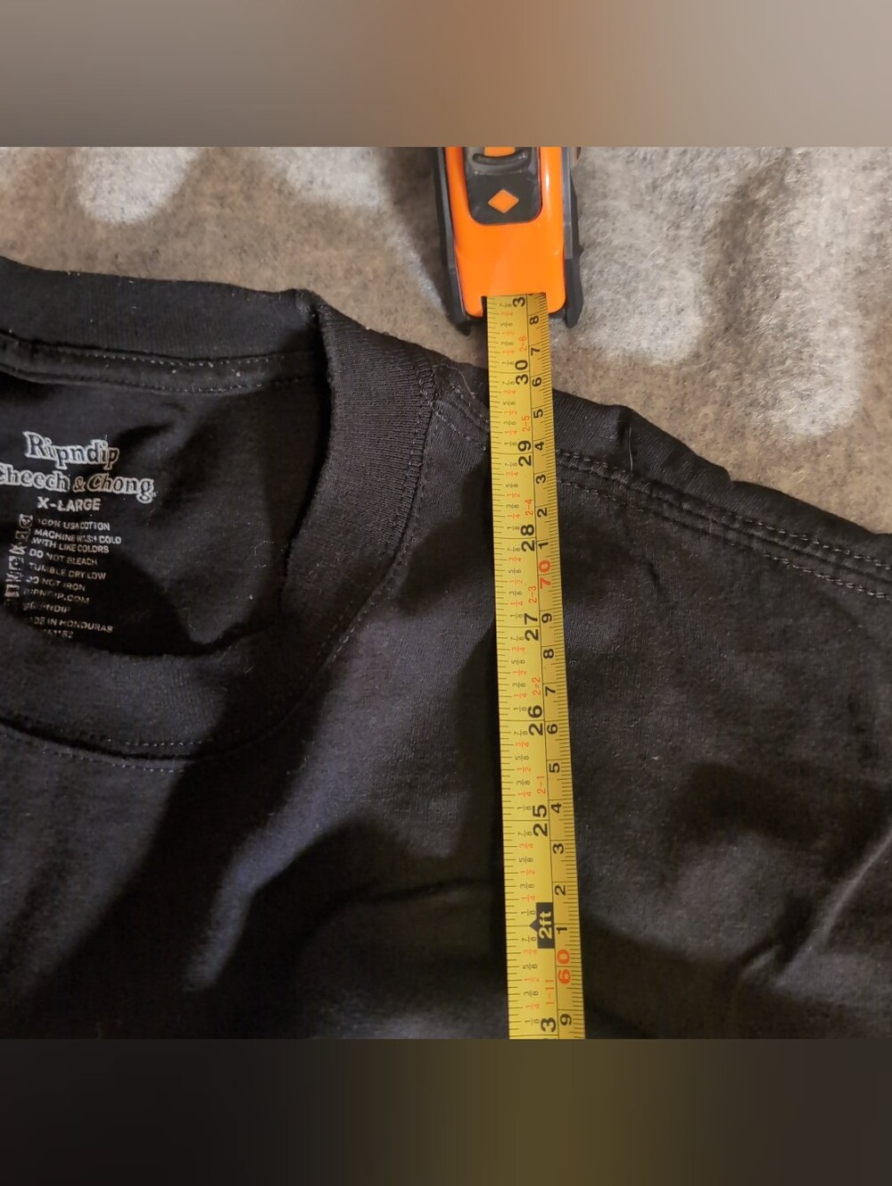 Ripndip x Cheech & Chong Pocket Tee Size XL Dave's Not Here EUC Pocket Surprise - Picture 5 of 6